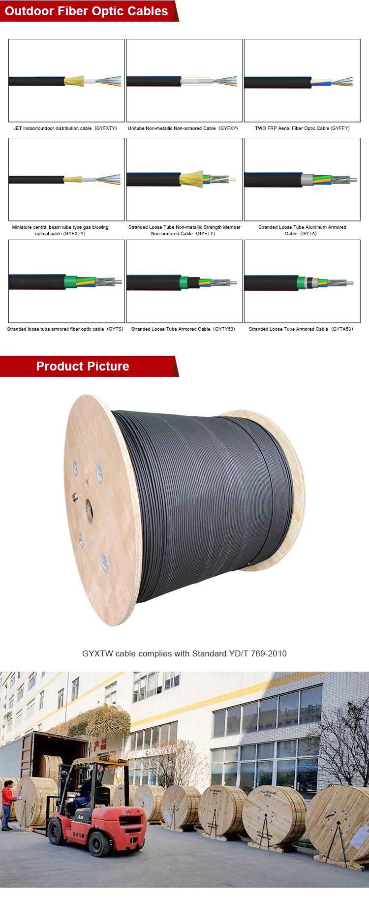 Outdoor Indoor Single Mode G657a2 Fiber Optic Ftth Drop Cable