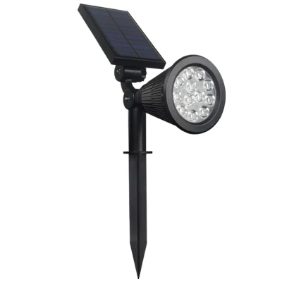 Luz solar de alta calidad del punto del jardín LED del paisaje de la prenda impermeable IP65 7W