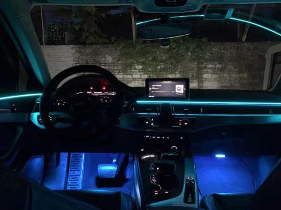 Tira de luces LED con Control por aplicación, iluminación ambiental, tira de luces LED RGB para coche, luz de ambiente Interior, accesorios decorativos para coche